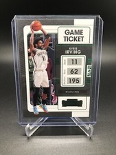 2021-22 Panini Contenders Kyrie Irving Green Parallel Game Ticket Nets Mavericks