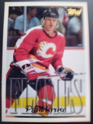 Topps 1995 NFL Karte Calgary Flames #51 Paul Kruse