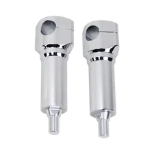 5.0" Tall Chrome Springer Risers Clamp for Harley Softail FXSTS FLSTS FLSTSB 