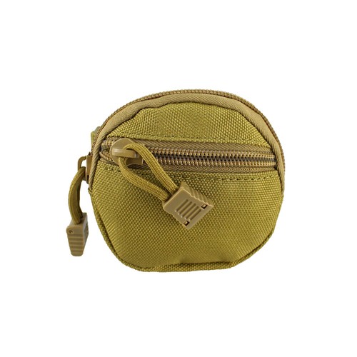 Tactical Rounded Mini Coin Bag Key Pouch EDC Molle Organizer Hang Bag - Picture 8 of 8