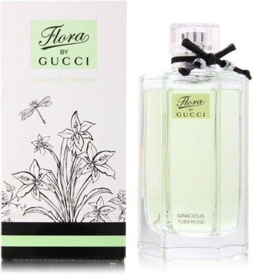 Women Gucci Flora Gracious Tuberose 3.4oz 100ml EDT Spray / New In Box / Rare