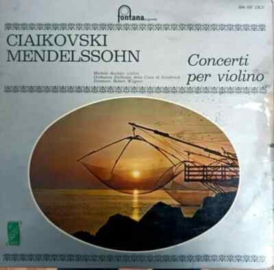 Cjaikovski / Mendelssohn, Michèle Auclair, Symphonieorchester der Stadt - LP
