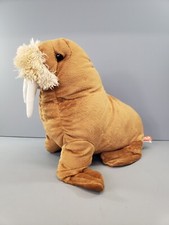 Wild Republic 10.5 Brown Walrus with Tusk  Pl...