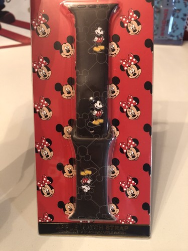 DISNEY MICKEY MINNIE MOUSE CINTURINO APPLE WATCH 42/44mm OROLOGIO PRIMARK  BNIB | eBay