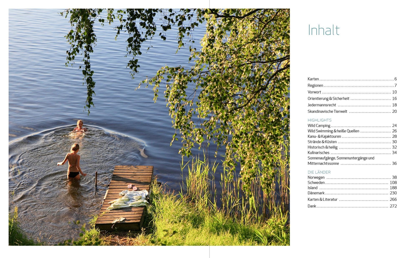 Thumbnail - Wild Guide Skandinavien Ben Love Taschenbuch Wild Swimming / Cool