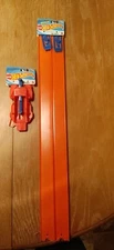 MATTEL HOT WHEELS 2 PIECE TRACK SET 24 INCHES (Total 48 inch of Track) +launcher