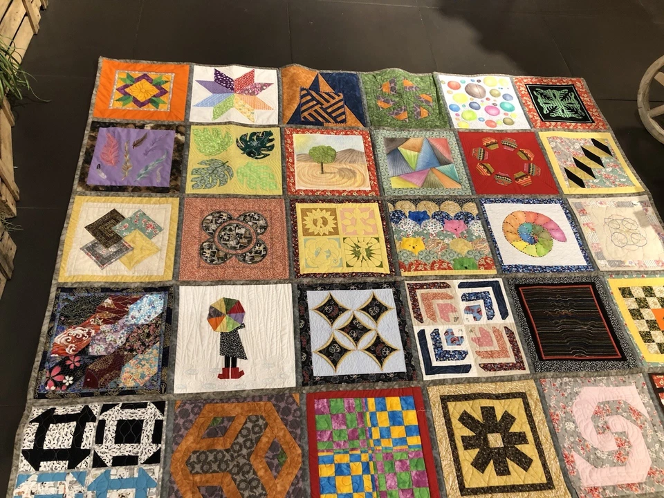 colcha patchwork - Imagen 2 de 4