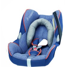 Maxi Cosi Cabrio Fix Coprisedile DEVINE DENIM (1 PAD MANCANTE & abbraccio testa)