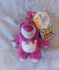 LOTSO-"TOY STORY" -  KEYCHAIN/ BACK PACK CLIP-PLUSH-NEXT DAY SHIPPING