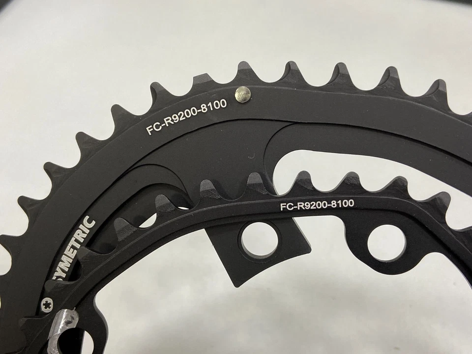 Osymetric Aluminum BCD 110mmx4Bolt Chainring Set - For Shimano 9200/8100 - Image 3 of 4