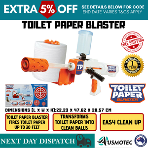 nerf gun toilet paper shooter