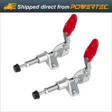 POWERTEC Push/Pull Quick-Release Toggle Clamp, 100 lbs Capacity, 301A (20323)