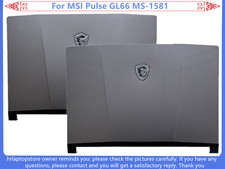 New Rear Lid LCD Back Cover Top Case For MSI Pulse GL66 MS-1581 MS-1582
