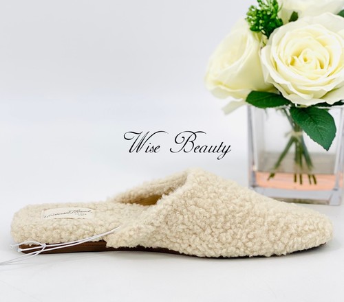 Universal Thread Sherpa Mules Women’s Size 9 Shoe Slip On Flats Memory Foam - Picture 4 of 9