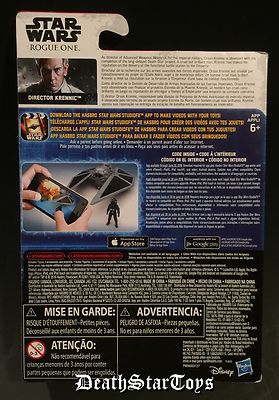 Star Wars Rogue One Director Orson Krennic Erso Death Troopers Scariff  Jedha RO