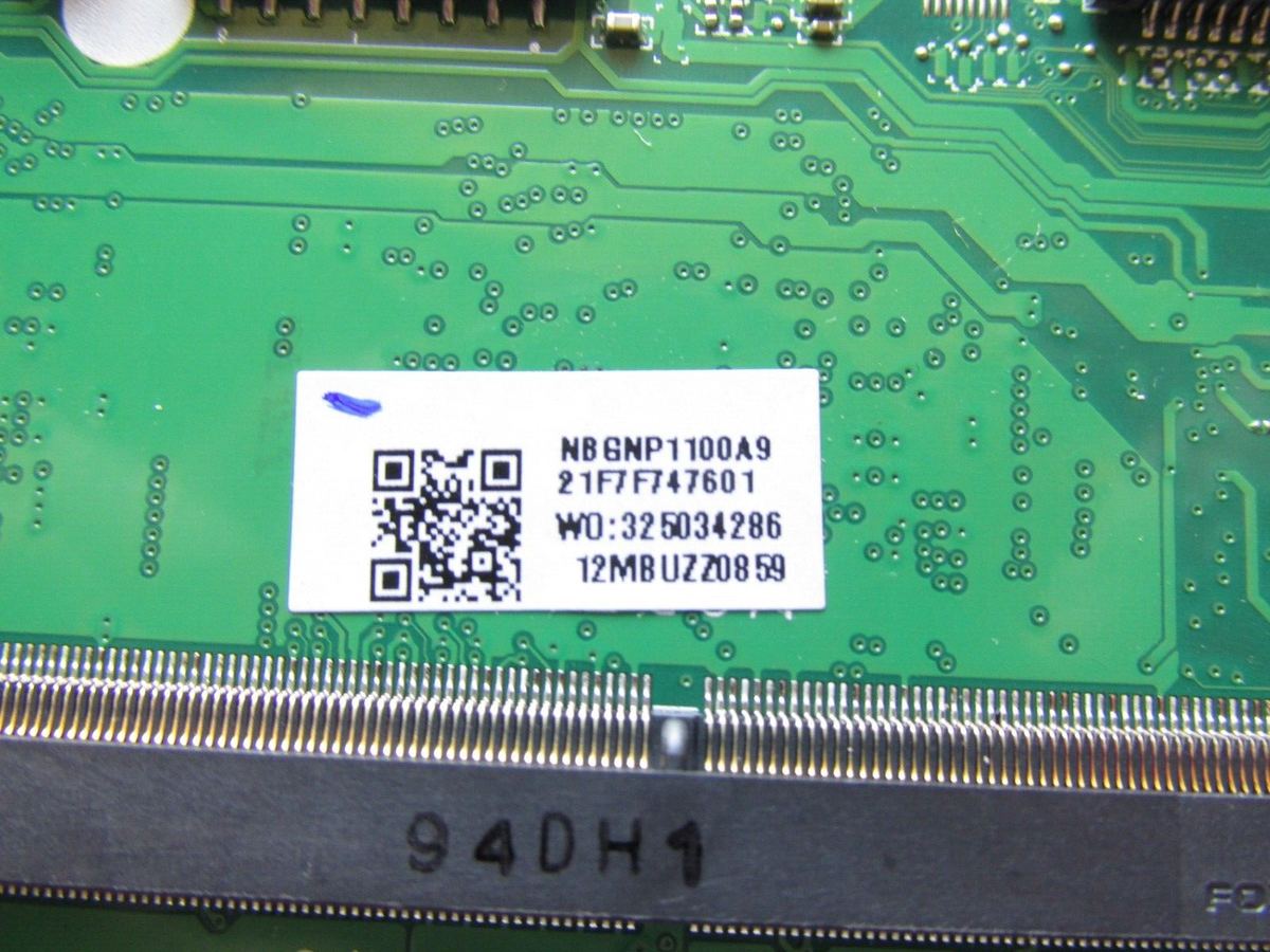 New OEM Acer Aspire 3 A315-51 Motherboard w/ SR2UW Processor New OEM Acer Aspire 3 A315-51 Motherboard w/ SR2UW Processor