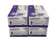 (360) KIMTECH Purple Nitrile Powder-Free Exam Gloves Size XLarge 4x90/Pk 55084