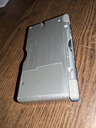 Gameboy Macro w/ Boxy Pixel Face Plate - Blue Ds Lite Nintendo Handheld Custom - Picture 9 of 11