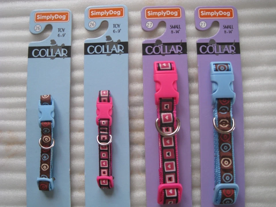 Collar de perro Simply Dog COLLAR DE NYLON AJUSTABLE 2 piezas Foto 2 de 2