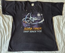 Star Trek Deep Space Nine T-Shirt Vintage Early 1995 Size XL Screen Stars.