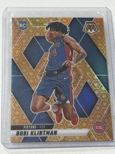 BOBI KLINTMAN 2024-25 Panini Mosaic RC Honeycomb SP Prizm Detroit Pistons #226