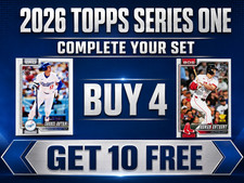 2026 Topps Series 1 Baseball Singles Cards #1...