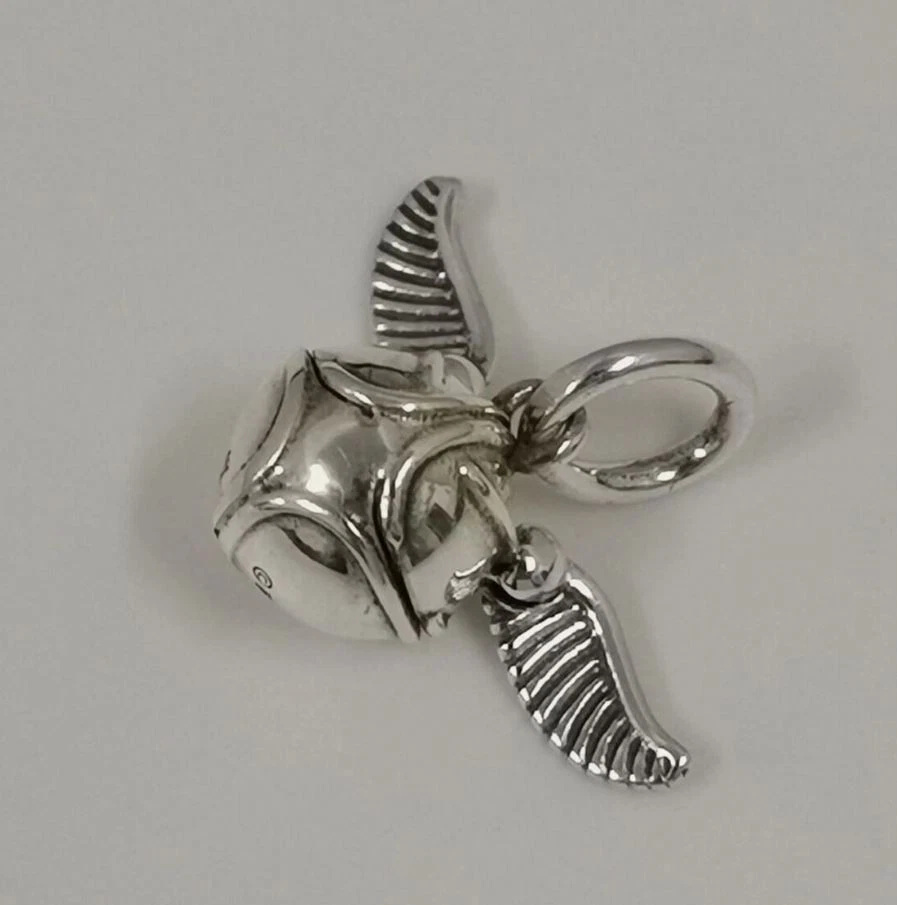 Pandora x Harry Potter Silver Schnatz Charm-Anhänger S925 Echtsilber ALE - Bild 3 von 3