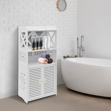 Badezimmerschrank Kommode Badschrank Toiletten-Seitenschrank 40* 25*90cm