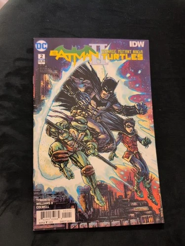 BATMAN TEENAGE MUTANT NINJA TURTLES II  #2 KEVIN EASTMAN  VARIANT 1
