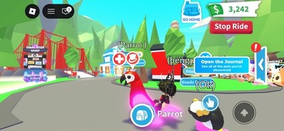 Adopt Me - Mega Fly Ride Parrot