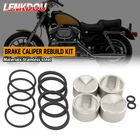 Front/Rear Brake Caliper Rebuild Kit For Harley Sportster Dyna 44313-00,44313-01