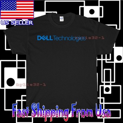 NEW SHIRT DELL TECHNOLOGIES LOGO T-SHIRT AMERICAN USA FUNNY UNISEX SIZE S-5XL