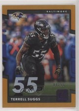 2017 Panini Donruss Jersey Number 4/55 Terrell Suggs #43 y0i
