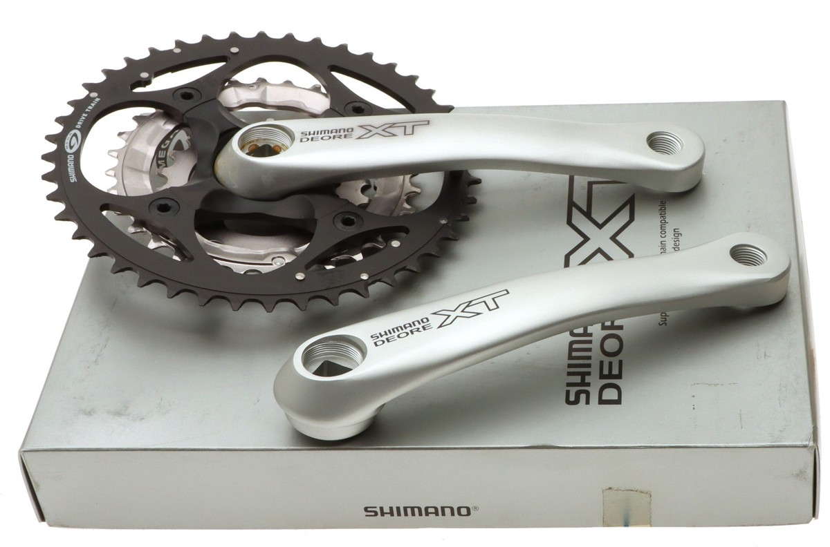 Shimano Deore XT FC-M7504 9 Speed Crankset JIS 170mm Silver 223244