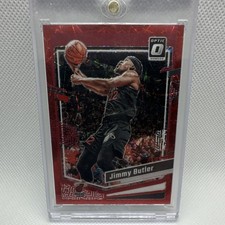 Panini Donruss Optic Jimmy Butler #154 Red Velocity Prizm /299 Miami Heat
