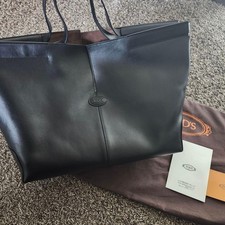TOD'S Tod's Folio Leather Tote Bag Medium Shota Watanabe