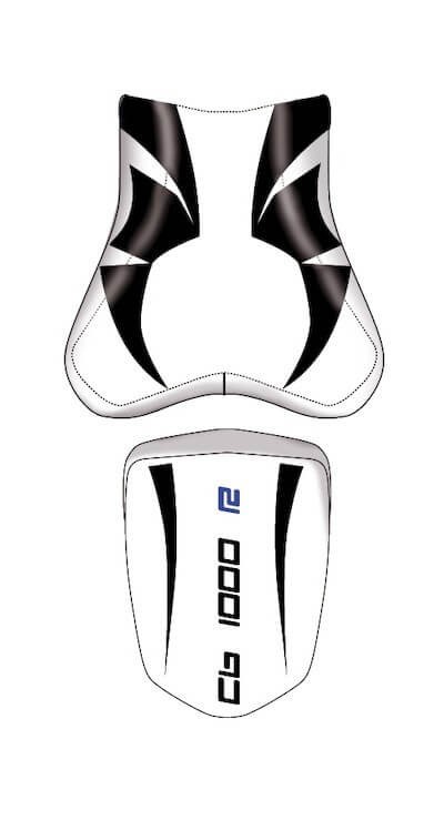 Housse de selle Bagster 2207C pour moto Honda CB 1000 R 2008-2016
