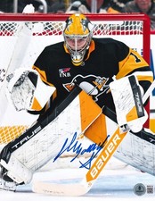 SERGEI MURASHOV signed (PITTSBURGH PENGUINS) 8X10 photo BECKETT BAS BW52115