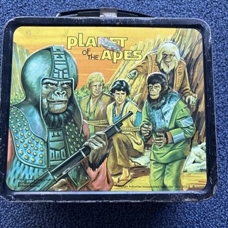 Vintage Planet of the Apes 1974 Aladdin Metal Lunchbox without thermos