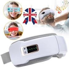 Smart Eye Massager with Vibration Heat Compression & Bluetooth Music New Gift