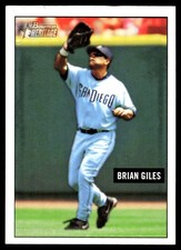 Brian Giles 2005 Bowman Heritage #126 Padres MLB READ FREE SHIPPING AutographDen