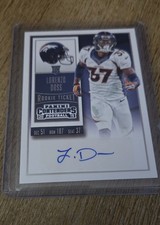 2015 Panini Contenders Rookie Ticket Auto Lorenzo Doss #245 Broncos