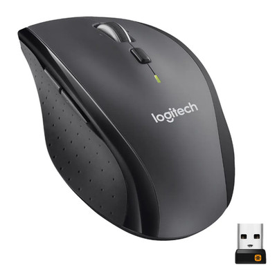 Logitech M705 Marathon Kabellose Maus 2,4 GHz USB-Empfänger OVP Verp. beschädigt