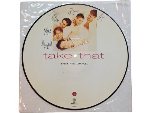 TAKE THAT Everything Changes Picture Disc Vinyl Schallplatte BMG RCA 1993