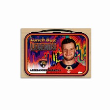 Aleksander Barkov Autographed Florida Panthers Lunch Box Legends Hockey Card
