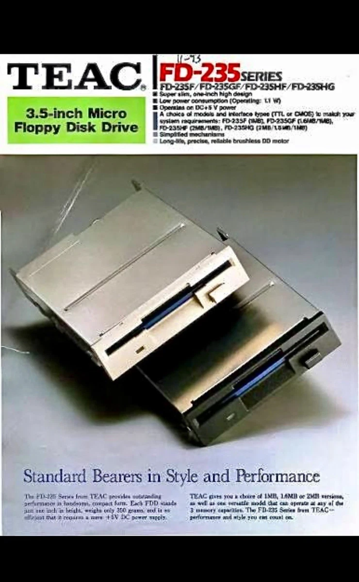 TEAC 3 1/4 in Floppy Drives Drives for sale | eBay
