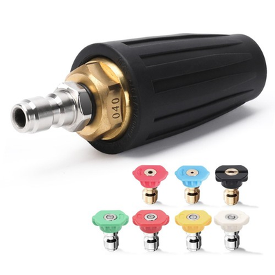 #ad Pressure Washer Turbo Nozzle Tips Kit 4000 PSI 4.0 GPM Rotating Turbo Nozzle... $22.39