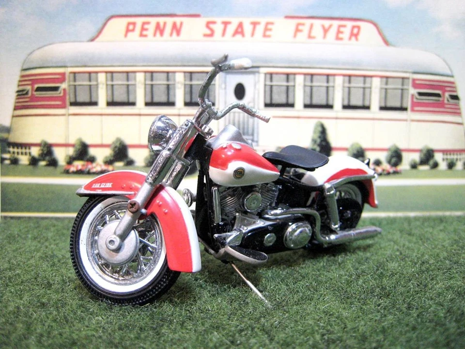 Franklin Como Nuevo 1/24 Harley Davidson 1958 Duo Glide Motocicleta Fuera de Stock Foto 3 de 4