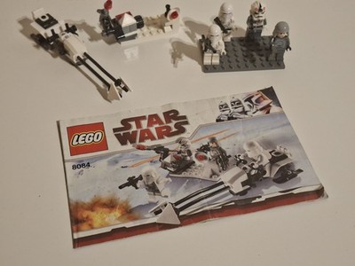 LEGO Star Wars 8084 Snowtrooper Battle Pack Komplett mit Anleitung