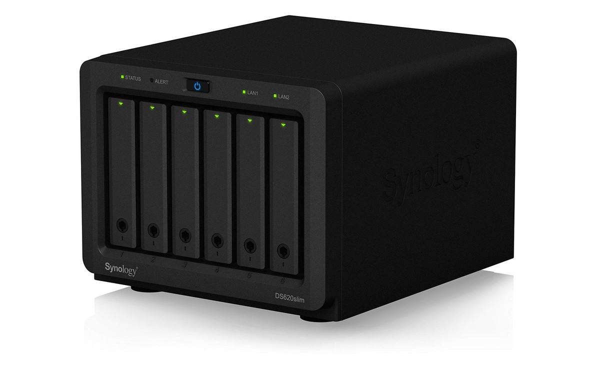 【NASキット】新品未使用　Synology DS620SLIM BLACK Amazon.com: Synology DiskStation DS620slim iSCSI NAS Server
